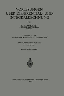 Book cover for Vorlesungen Uber Differential- Und Integralrechnung