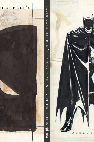 Cover of David Mazzucchelli's Batman Year One Artist's Edition