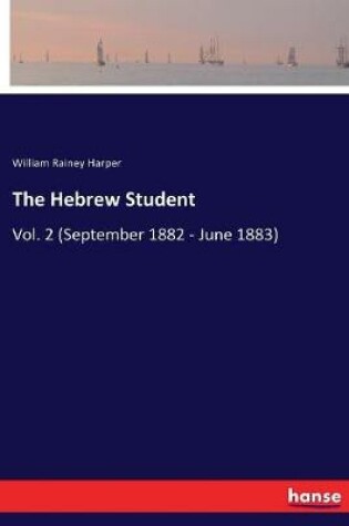 Cover of The Hebrew Student