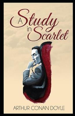 Book cover for A Study in Scarlet(illustrated)edition
