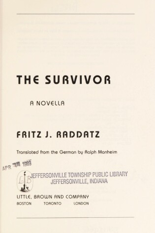 Cover of The Survivor