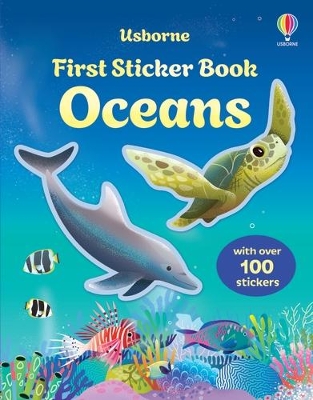 Cover of First Sticker Book Oceans