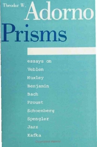 Cover of Prisms