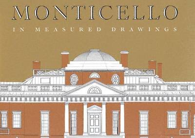 Book cover for Monticello in Measured Drawings