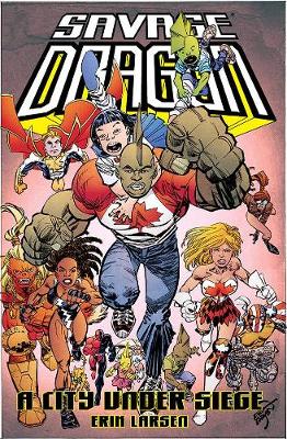 Book cover for Savage Dragon: A City Under Siege