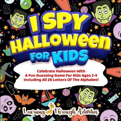 Book cover for I Spy Halloween Book For Kids