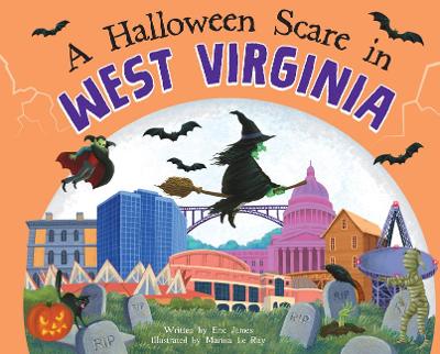 Book cover for A Halloween Scare in West Virginia