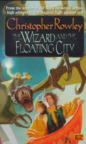 Book cover for The Wizard and the Floating City