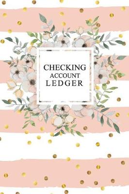 Book cover for Checking Account Ledger