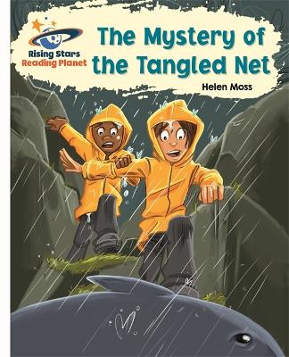 Book cover for Reading Planet - The Mystery of the Tangled Net - White: Galaxy