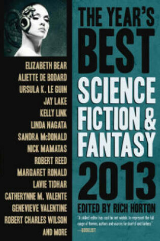 Cover of The Year's Best Science Fiction & Fantasy 2013 Edition