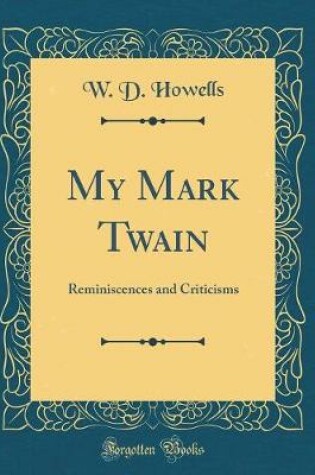 Cover of My Mark Twain