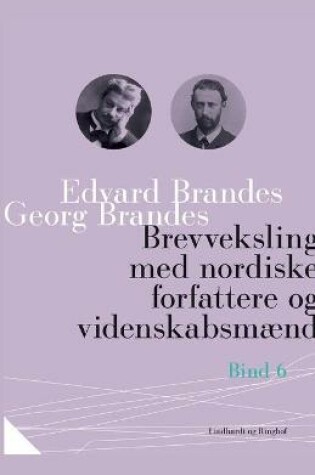 Cover of Brevveksling med nordiske forfattere og videnskabsm�nd (bind 6)