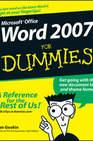 Cover of Word 2007 For Dummies