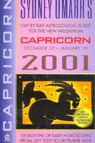 Cover of Sydney Omarr's Capricorn 2001