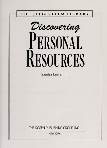 Book cover for Discovering Personal Resources