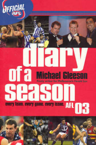 Cover of Diary of the Season: Afl 2003