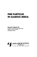 Book cover for Fine Particles in Gaseous Media