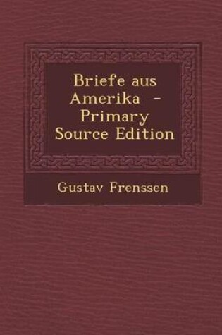 Cover of Briefe Aus Amerika