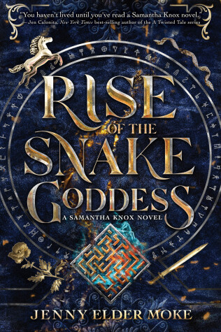 Book cover for Rise of the Snake Goddess-A Samantha Knox Novel, Book 2