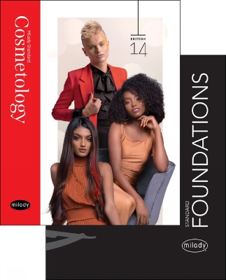 Book cover for Milady Standard Cosmetology with Standard Foundations (Hardcover)