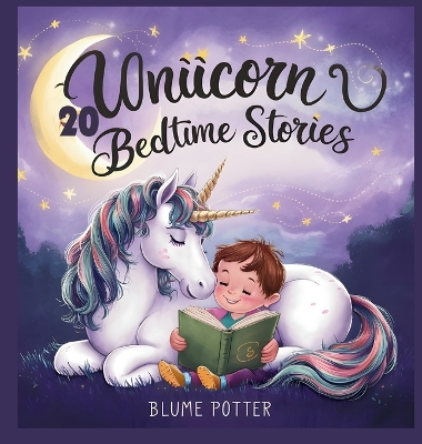 Book cover for 20 Unicorn Bedtime Stories For Kids Age 3 - 8