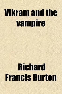 Book cover for Vikram and the Vampire