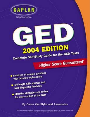 Cover of Kaplan GED 2004