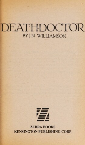 Book cover for Death-Doctor