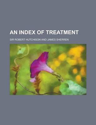 Book cover for An Index of Treatment