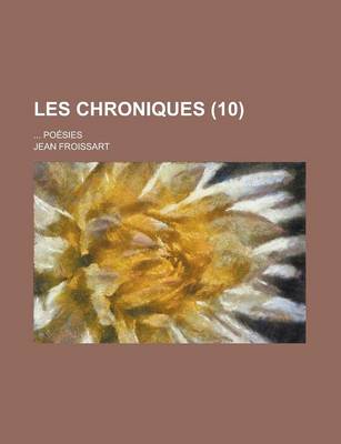 Book cover for Les Chroniques (10); Poesies