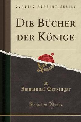 Book cover for Die Bucher Der Koenige (Classic Reprint)