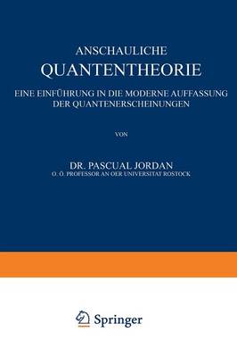 Book cover for Anschauliche Quantentheorie