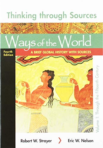 Book cover for Achieve Read & Practice for Ways of the World: A Brief Global History, Value Edition (Twelve-Months Access) & Thinking Through Sources for Ways of the World, Volume 1 & Thinking Through Sources for Ways of the World, Volume 2