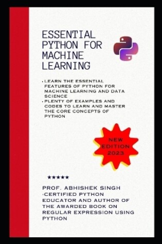 Cover of Essential Python for Machine Learning