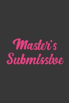 Book cover for Master's Submissive