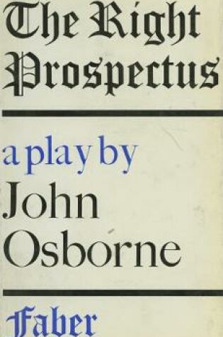 Cover of Right Prospectus