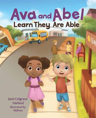 Book cover for Ava and Abel Learn They Are Able