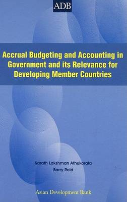 Book cover for Accrual Budgeting and Accounting in Government and Its Relevance for Developing