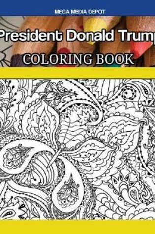 Cover of President Donald Trump Coloring Book