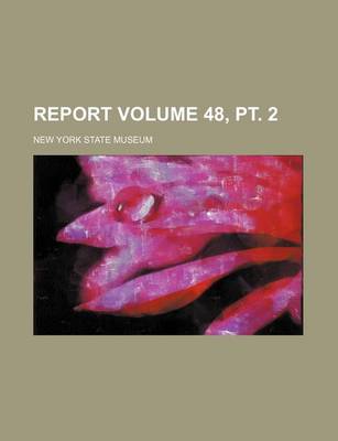 Book cover for Report Volume 48, PT. 2