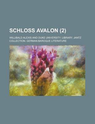 Book cover for Schloss Avalon (2)