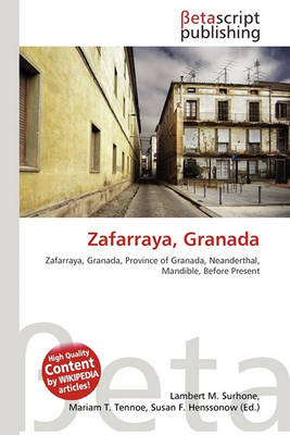 Cover of Zafarraya, Granada