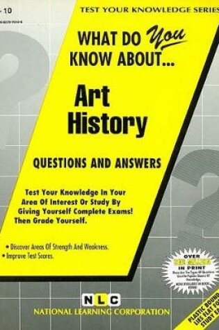 Cover of ART HISTORY