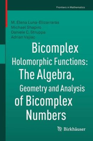 Cover of Bicomplex Holomorphic Functions