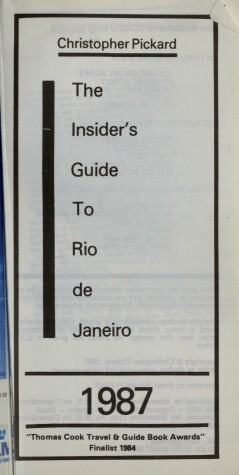 Book cover for Insider's Guide to Rio de Janeiro