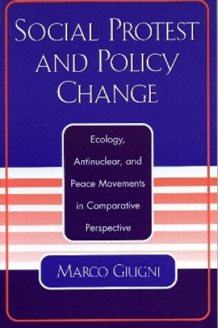 Cover of Social Protest and Policy Change