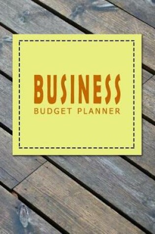 Cover of Business Budget Planner Ver.8