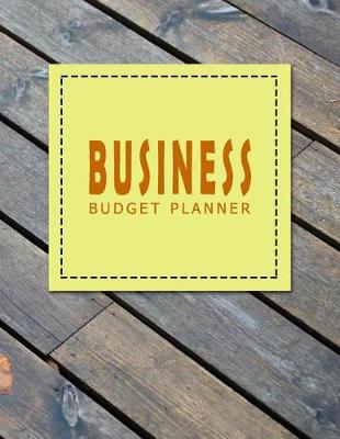 Cover of Business Budget Planner Ver.8