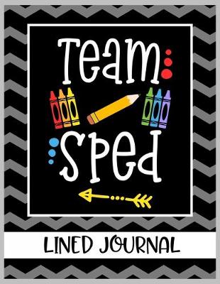 Book cover for Team Sped Lined Journal